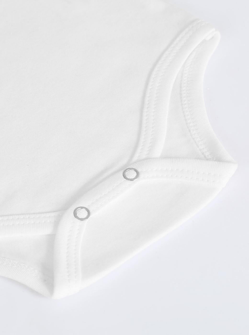 5'Li Zıbın Bebek Askılı Çıtçıtlı Body %100 Pamuk