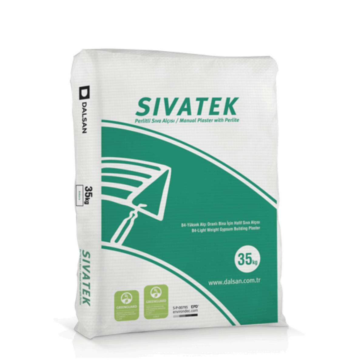 Dalsan Sıva Tek,25 Kg.