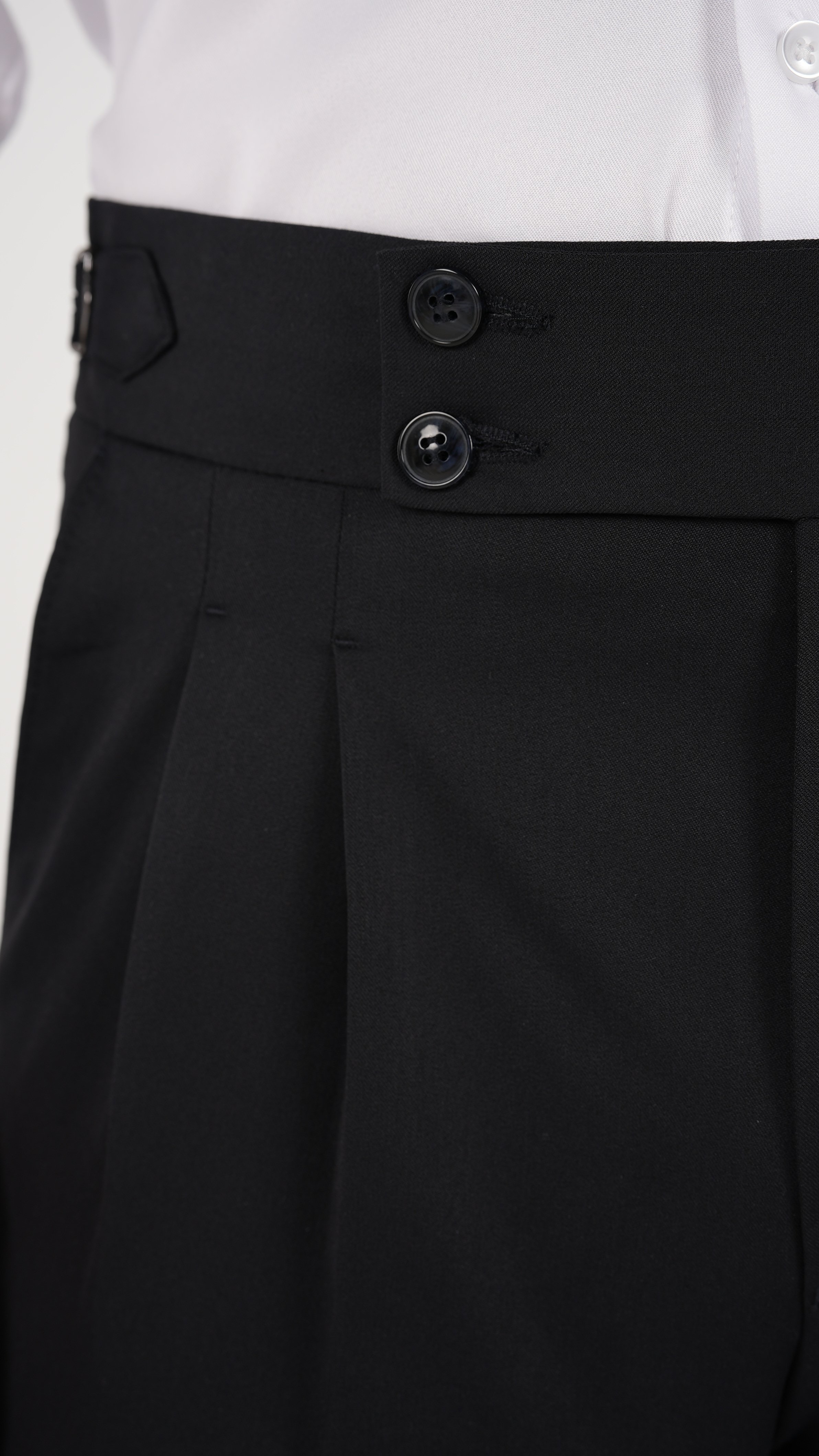 Erkek Slim Fit İtalyan Stil Piliseli TokaLı Likralı Pantolon-Koyu Lacivert