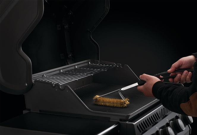 IZGARA TEMİZLEME FIRÇASI ÜÇ SIRALI PİRİNÇ