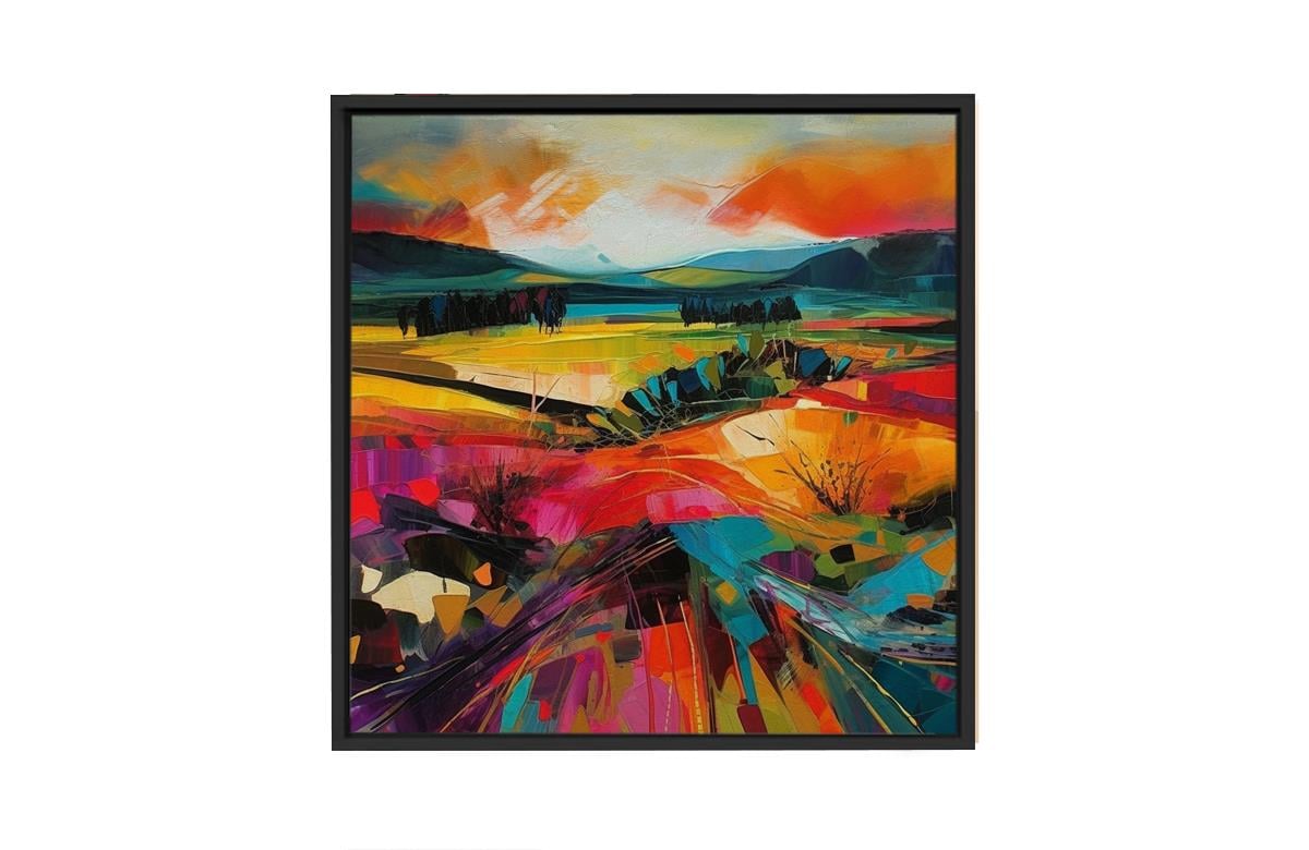  Traverten Dokulu Tablo Rainbow 295