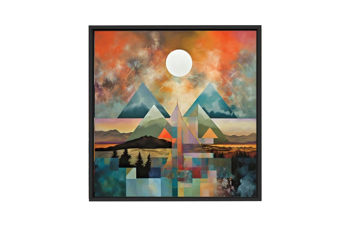  Traverten Dokulu Tablo Sun 343