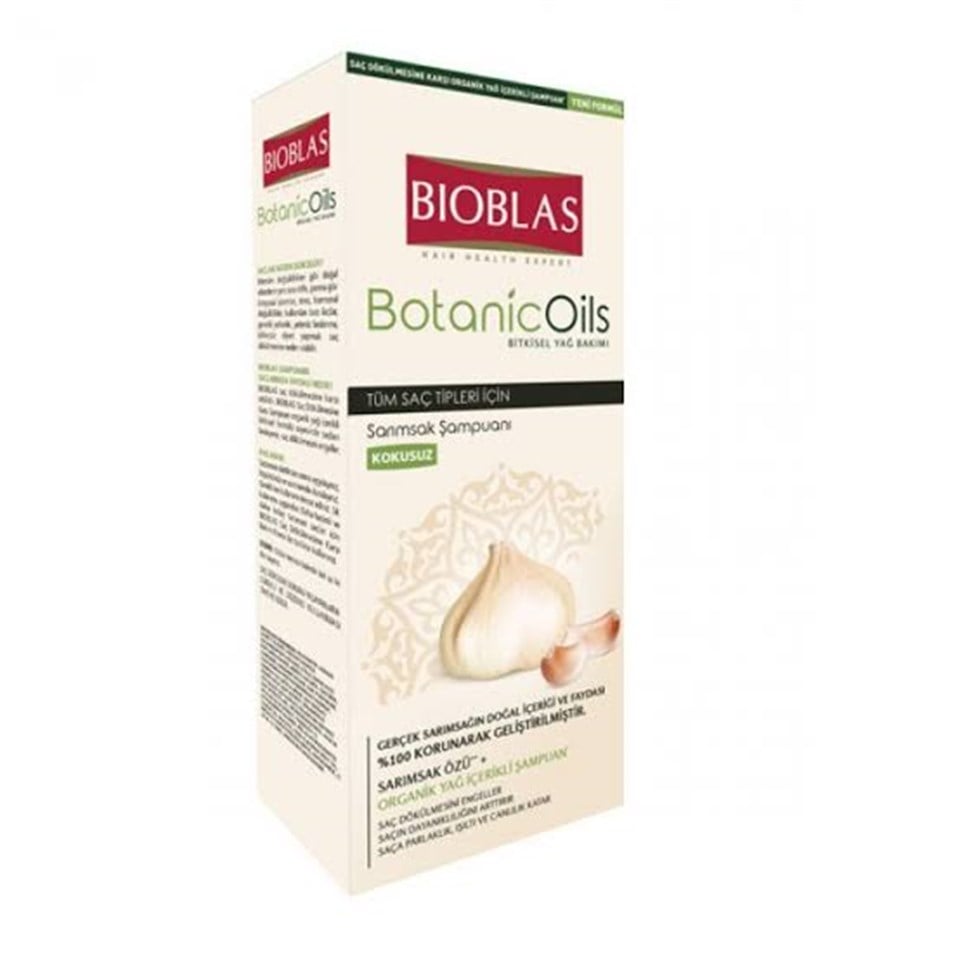 BİOBLAS BOTANİC OİLS ŞAMPUAN ŞARIMSAK 360ML