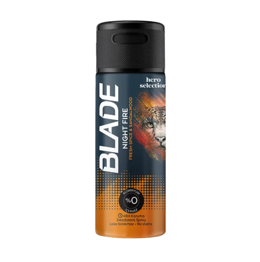 BLADEBLADE MEN DEODORANT NİGHT FİRE 150 ML