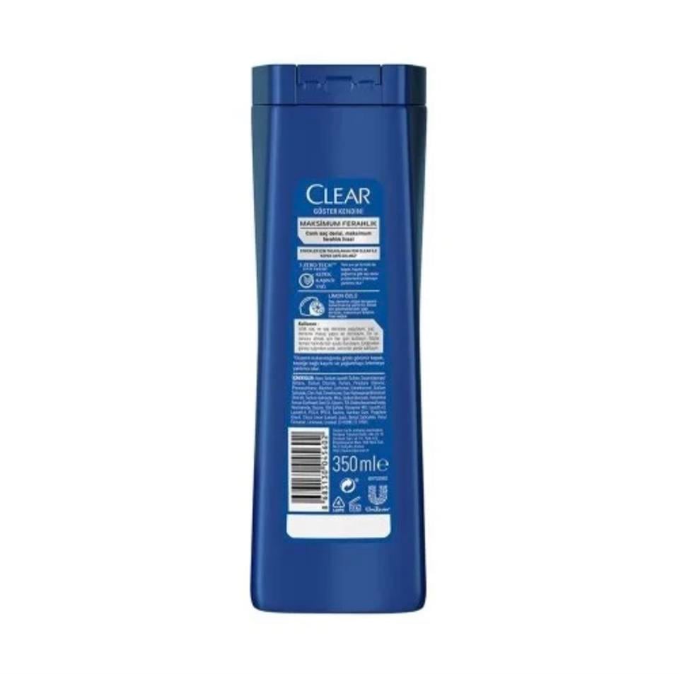 CLEAR MEN MAKSİMUM FERAHLIK 350 ML