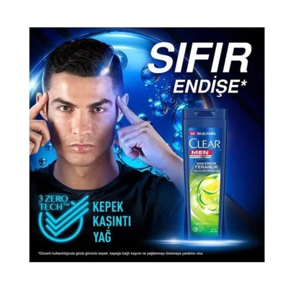 CLEAR MEN MAKSİMUM FERAHLIK 350 ML
