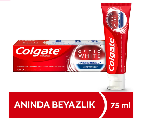 COLGATECOLGATE OPTİK BEYAZ ANINDA BEYAZLIK DİŞ MACUNU 75 ML