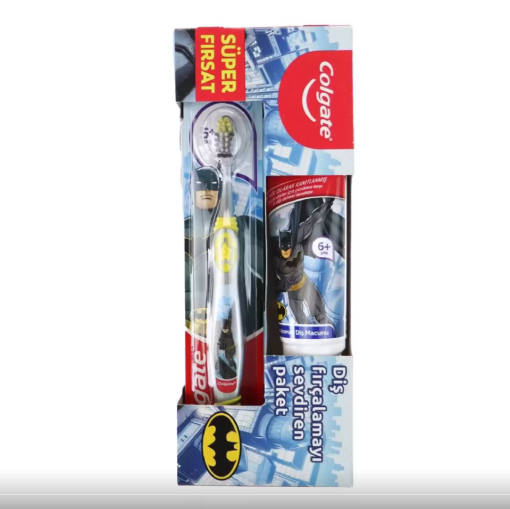 COLGATECOLGATE SÜPER FIRSAT BATMAN  BARBİE FIRÇA+MACUN