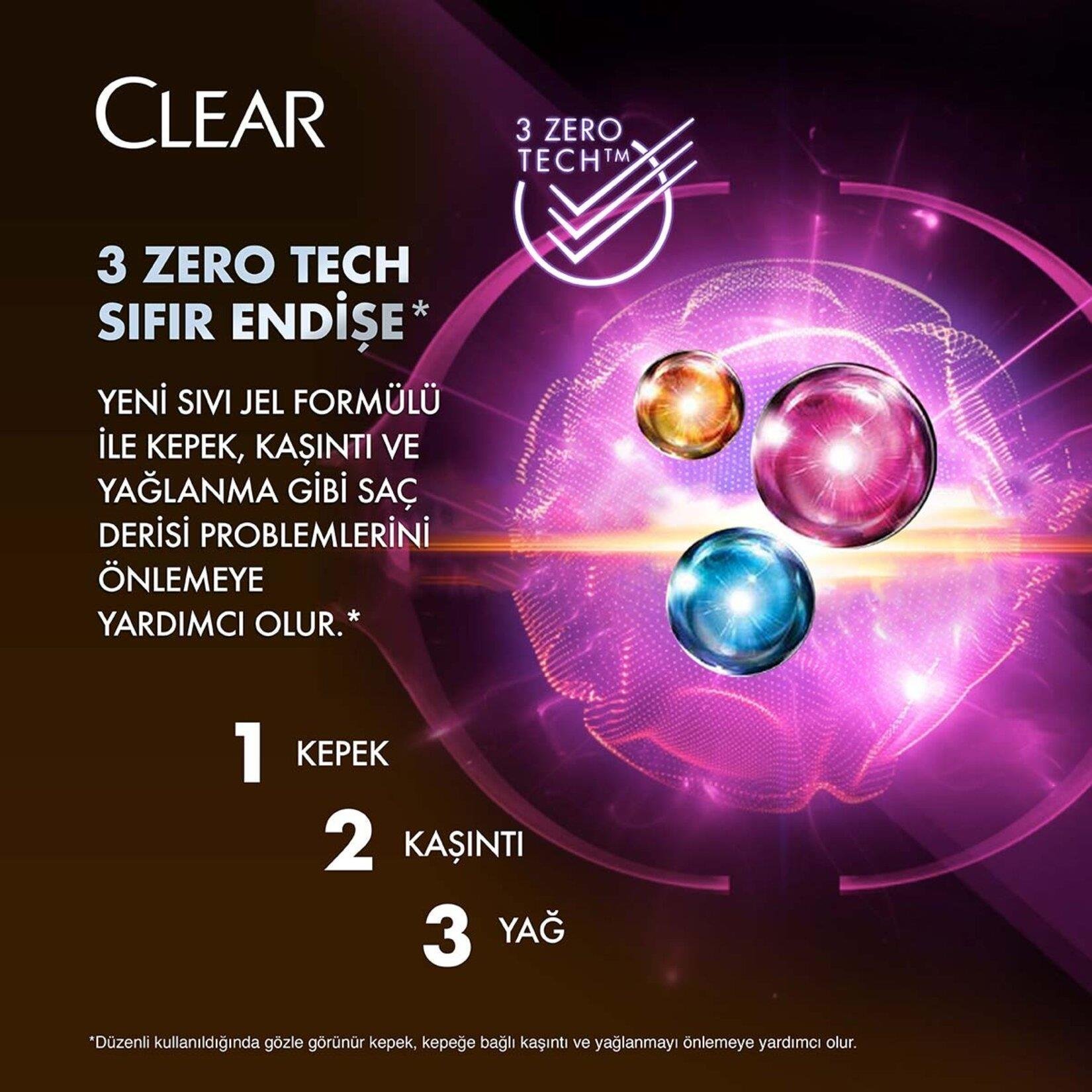 DefaultCLEAR WOMEN KİL TERAPİSİ ARINMIŞ VE YUMUŞAK SAÇLAR ŞAMPUAN 350 ML