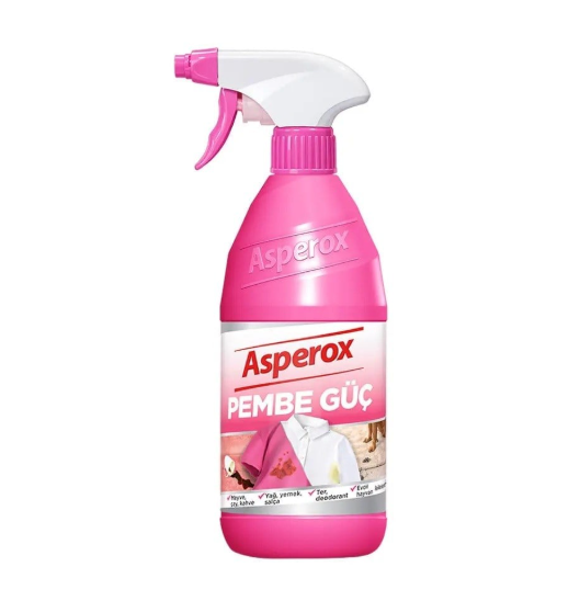 Deterjan & TemizlikMarkasızlarASPEROX PEMBE GUC LEKE CİKARİCİ SPREY 650 ML