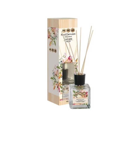 Deterjan & TemizlikPEREJAPEREJA DİFFUSER 100ML KAŞMİR ÇUBUKLU ODA KOKUSU