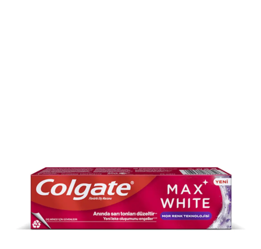 Diş MacunlarıCOLGATECOLGATE MAX WHİTE PURPLE 75 ML