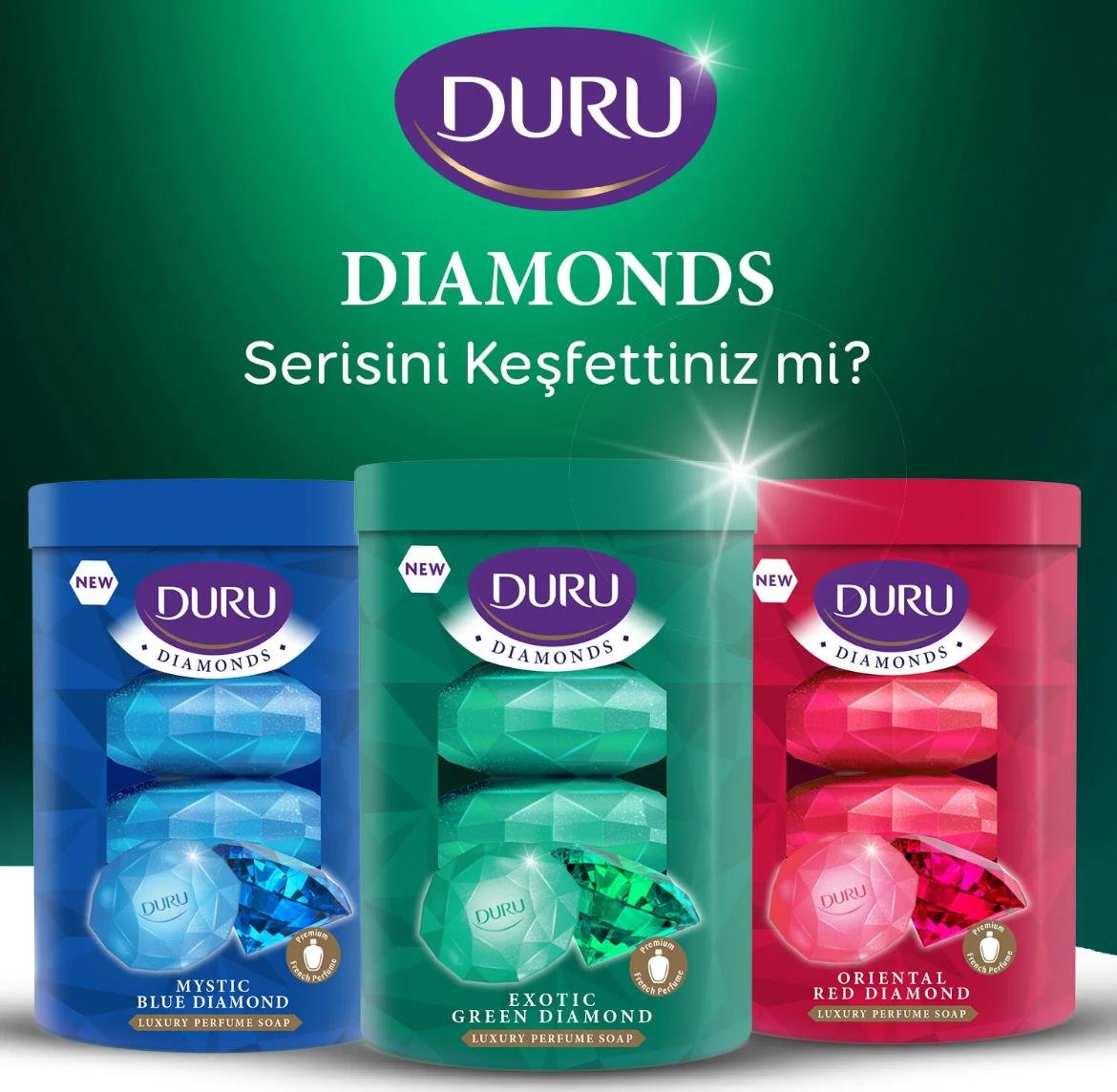 DURUDURU DİAMONDS SERİES GREEN PVC 90*4
