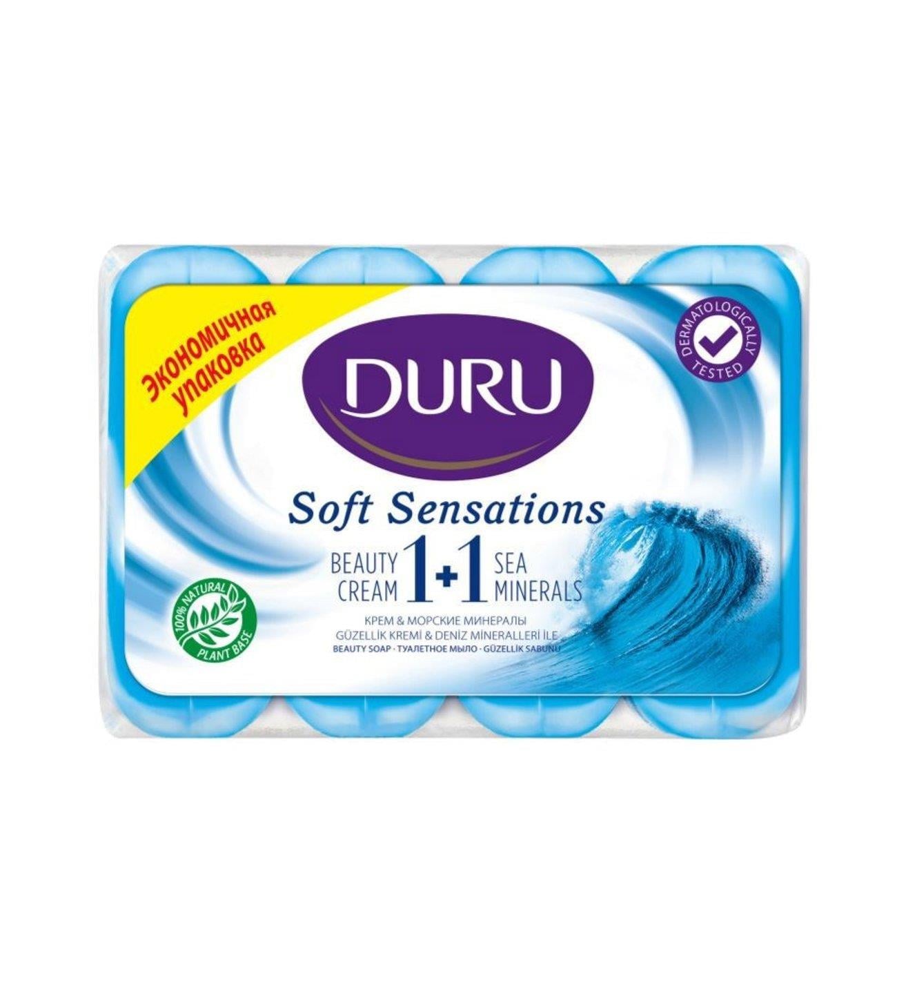 DURUDURU SOFT SENSATİONS 4X80GR DENİZ MİNERALLERİ