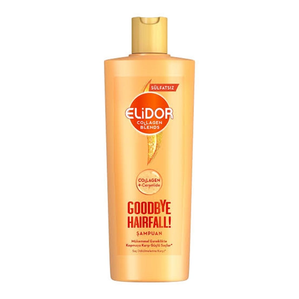 ELIDOR COLLAGEN BLENDS SÜLFATSIZ SAÇ BAKIM ŞAMPUANI GOODBYE HAIRFALL SAÇ DÖKÜLMELERINE KARŞI 350 ML