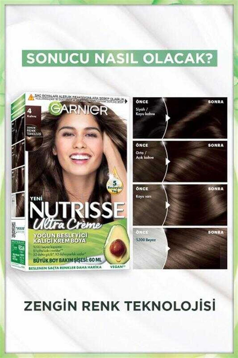 GARNİER NUTRİSSE ULTRA CREME 10,1A EKSTRA AÇIK KÜLLÜ SARI