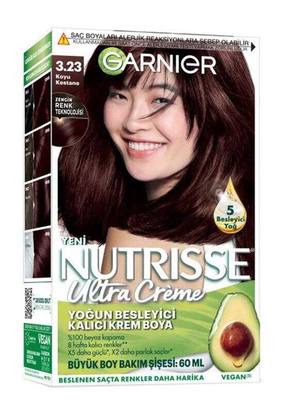 GARNİER NUTRİSSE ULTRA CREME 3,23 KOYU KESTANE