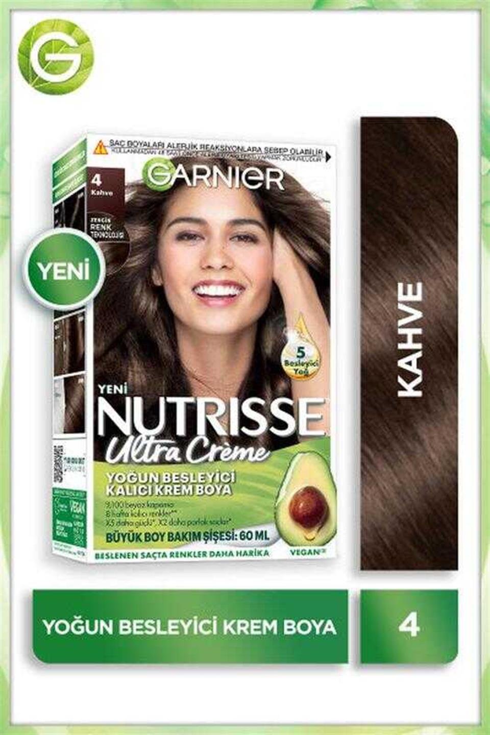GARNİER NUTRİSSE ULTRA CREME 4 KAHVE