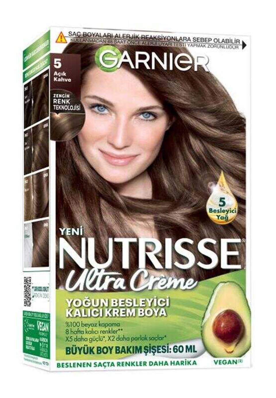 GARNİER NUTRİSSE ULTRA CREME 5 AÇIK KAHVE