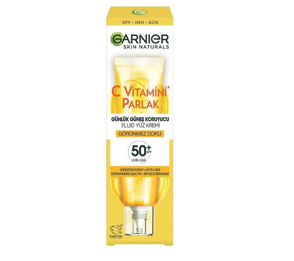 GARNİERGARNİER C VİTAMİNİ INVİSİBLE DAİLY UV FLUİD GÖRÜNMEZ DOKU 40 ML