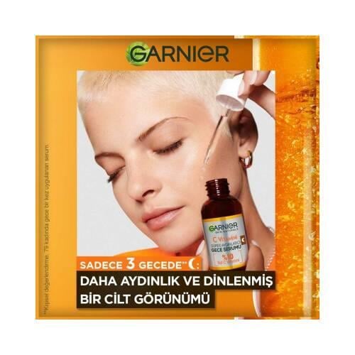 GARNİERGARNİER C VİTAMİNİ SÜPER AYDINLATICI GECE SERUMU 30 ML