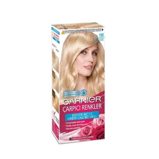GARNİERGARNİER ÇARPICI RENKLER NO:110 EKSTRA AÇIK ELMAS SARI COLOUR NATURAL BOYA