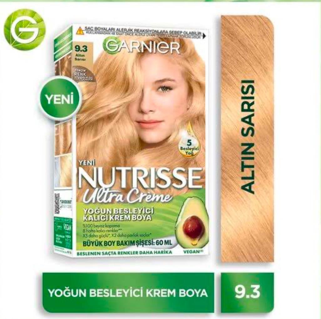 GARNİERGARNİER NUTRİSSE ULTRA CREME 9.3 ALTIN SARISI