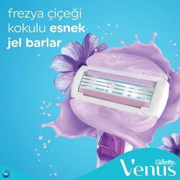 GİLLETTE VENUSGİLLETTE VENUS COMFORTGLİDE BREEZE YEDEK KADIN TIRAŞ BIÇAĞI 4'LÜ PAKET