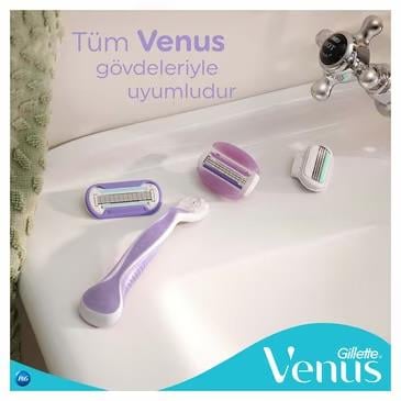 GİLLETTE VENUSGİLLETTE VENUS COMFORTGLİDE BREEZE YEDEK KADIN TIRAŞ BIÇAĞI 4'LÜ PAKET