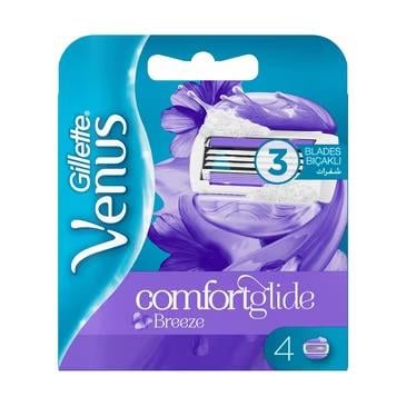 GİLLETTE VENUSGİLLETTE VENUS COMFORTGLİDE BREEZE YEDEK KADIN TIRAŞ BIÇAĞI 4'LÜ PAKET