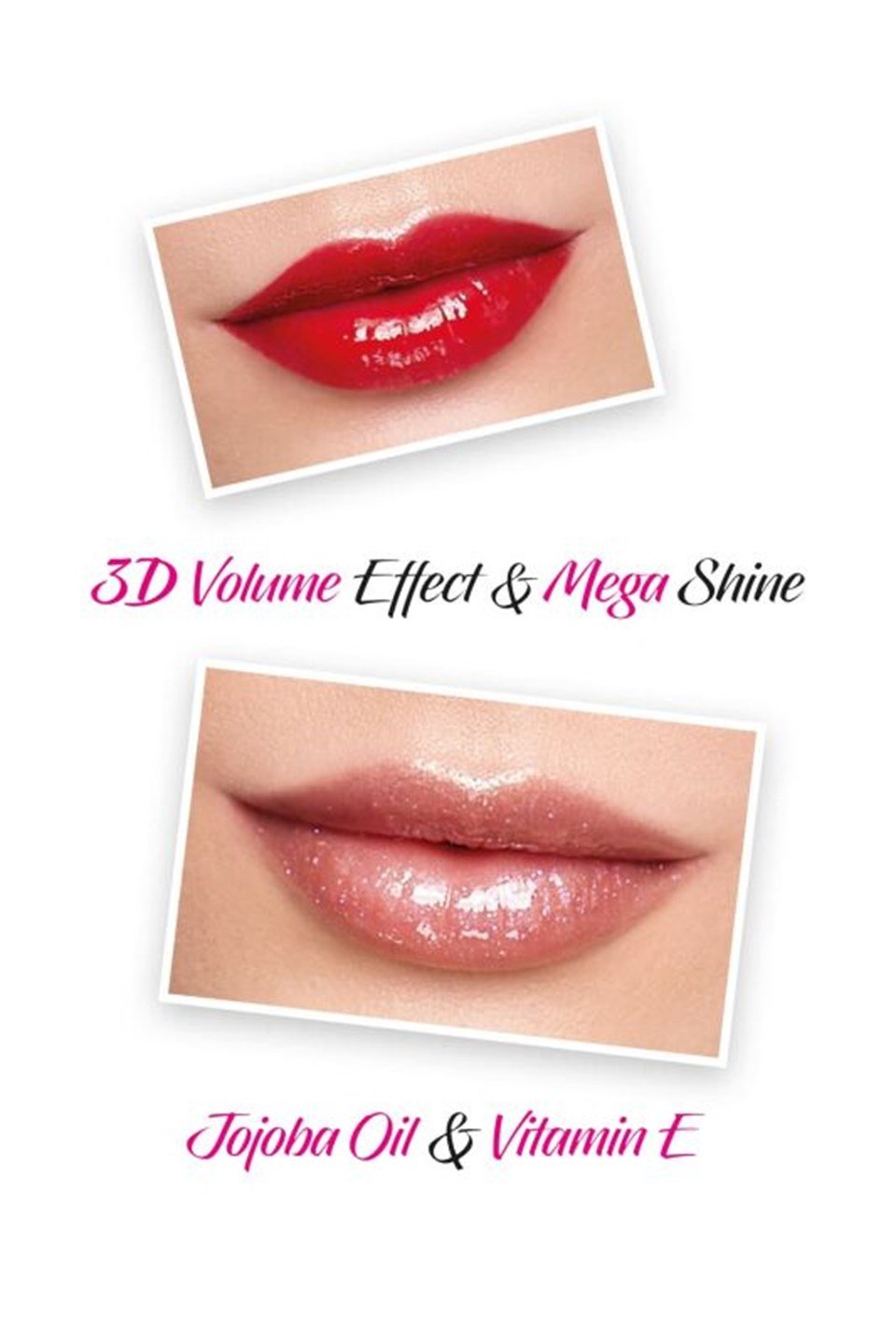 GOLDEN ROSE 3D MEGA SHİNE LİPGLOSS NO:105