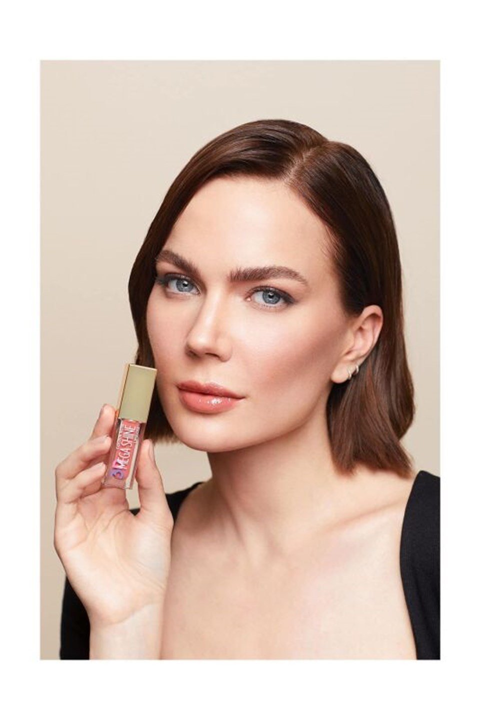 GOLDEN ROSE 3D MEGA SHİNE LİPGLOSS NO:105