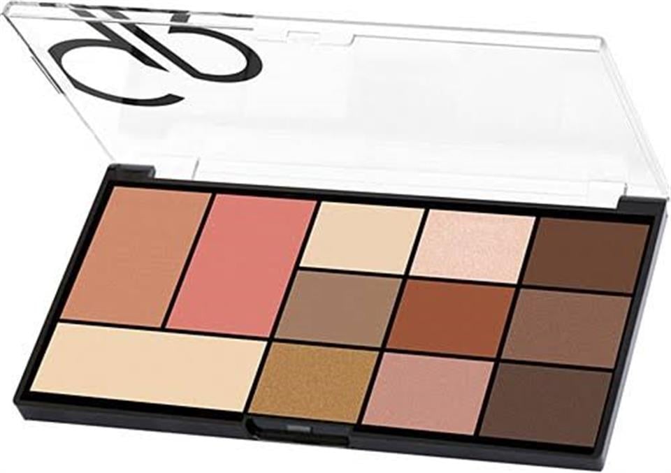 GOLDEN ROSE CİTY STYLE FACE & EYE PALETTE NO:01- WARM NUDE