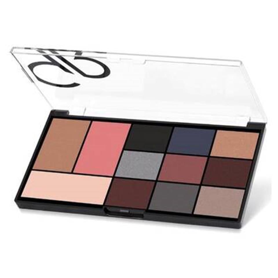 GOLDEN ROSE CİTY STYLE FACE & EYE PALETTENO:02 -SMOKEY