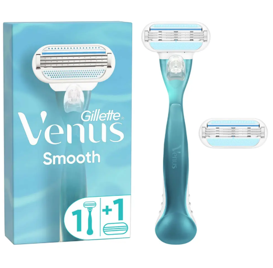 Kadın Tıraş BıçaklarıGİLLETTE VENUSGİLLETTE VENUS SMOOTH KADIN TIRAŞ MAKİNESİ YEDEKLİ