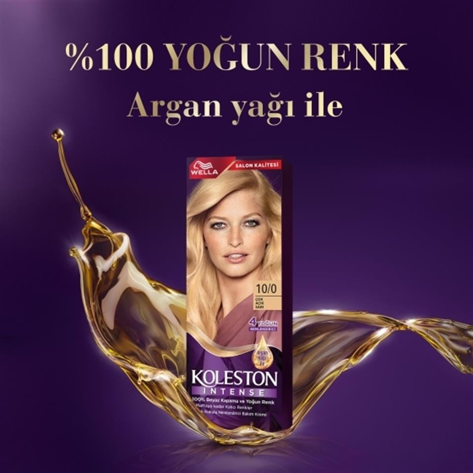 KOLESTON NATURALS İNTENSE 10,0 ULTRA AÇIK SARI