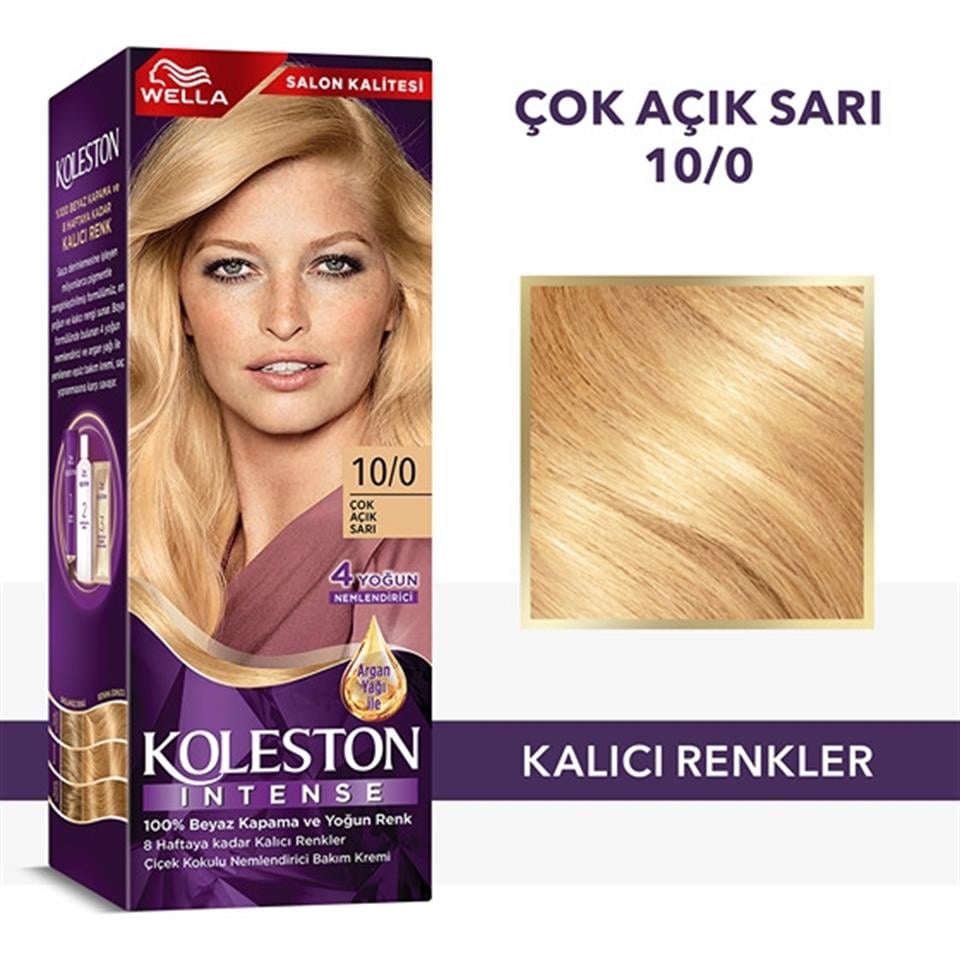 KOLESTON NATURALS İNTENSE 10,0 ULTRA AÇIK SARI
