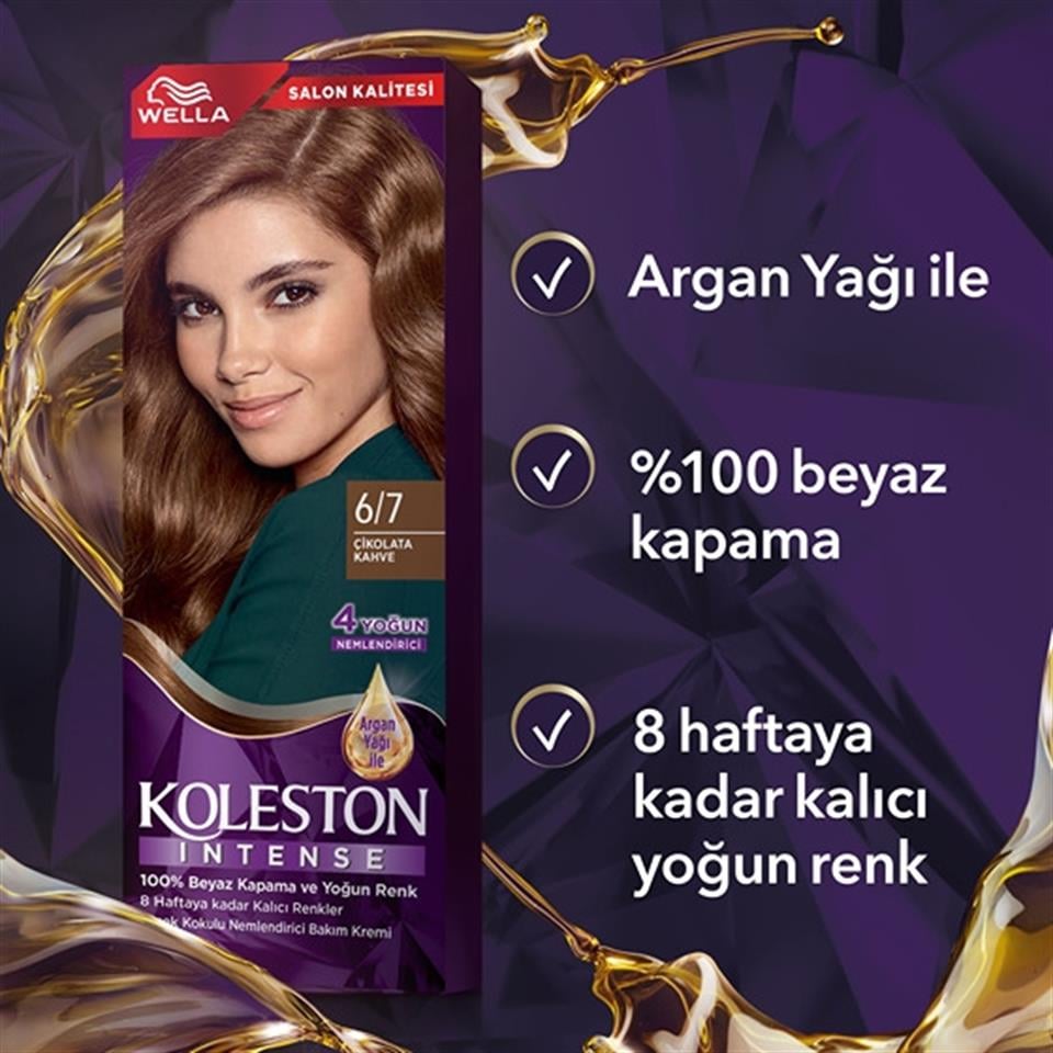 KOLESTON NATURALS İNTENSE 6,7 ÇİKOLATA KAHVE 