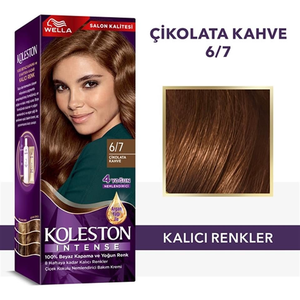 KOLESTON NATURALS İNTENSE 6,7 ÇİKOLATA KAHVE 