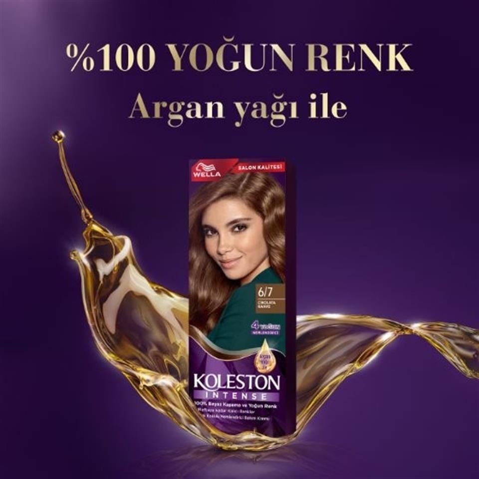 KOLESTON NATURALS İNTENSE 6,7 ÇİKOLATA KAHVE 