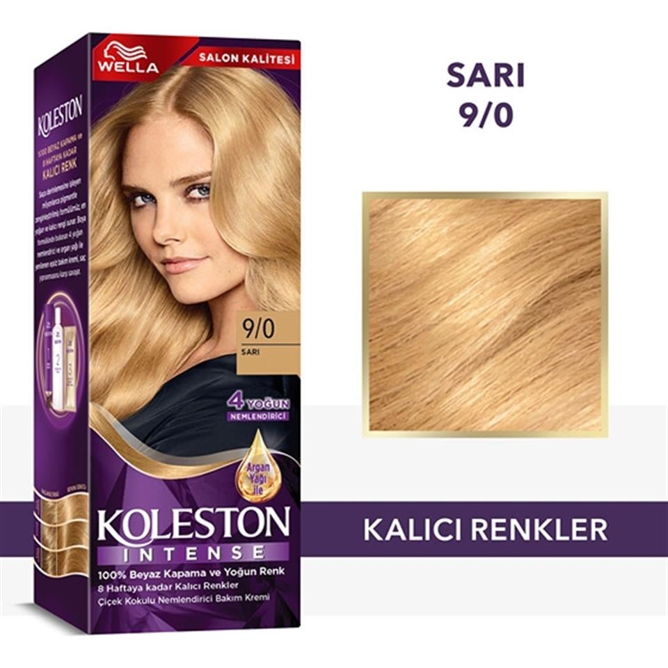 KOLESTON NATURALS İNTENSE 9,0 AÇIK SARI 