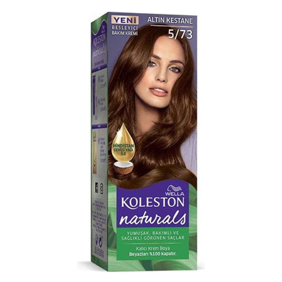 KOLESTON NATURALS SAÇ BOYASI  ALTIN KESTANE 5,73