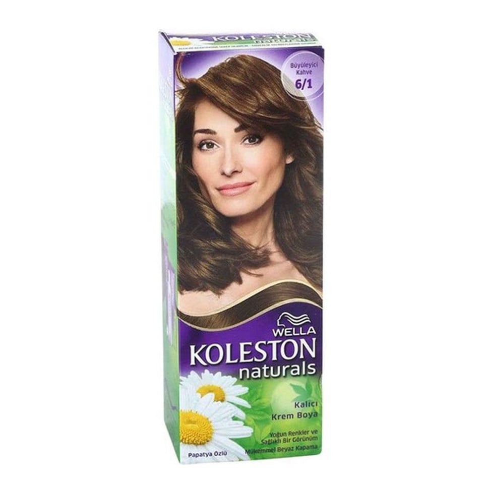 KOLESTON NATURALS SAÇ BOYASI BÜYÜLEYİCİ KAHVE 6,1
