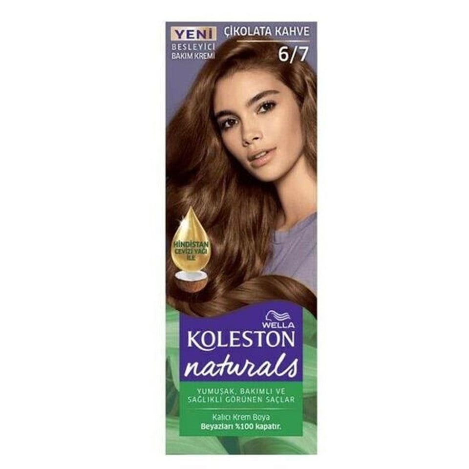 KOLESTON NATURALS SAÇ BOYASI ÇİKOLATA KAHVE 6,7