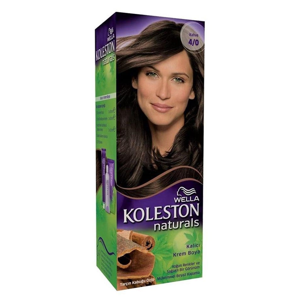 KOLESTON NATURALS SAÇ BOYASI KAHVE 4,0