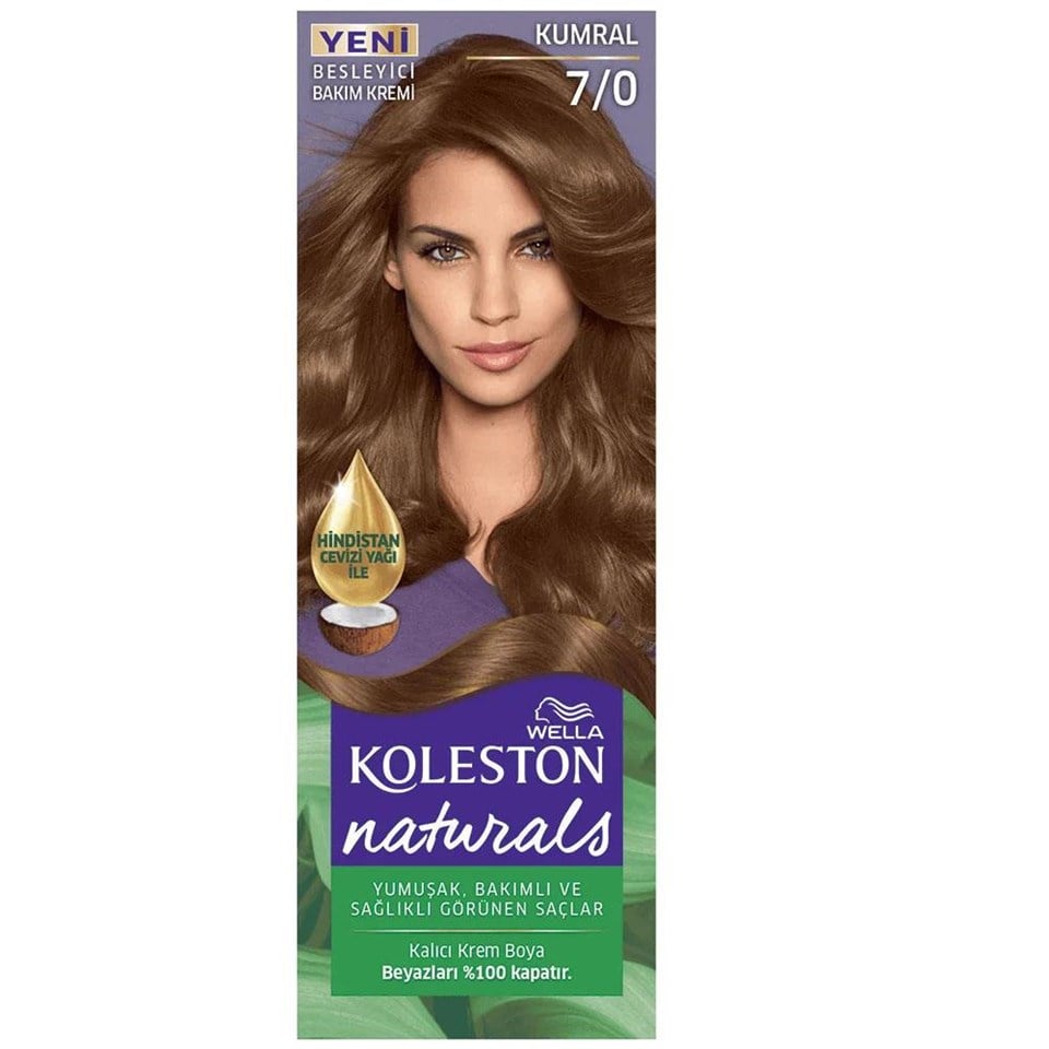 KOLESTON NATURALS SAÇ BOYASI KUMRAL 7,0