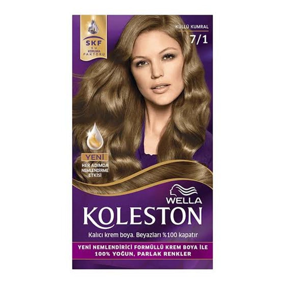 KOLESTON SET SAÇ BOYASI KÜLLÜ KUMRAL 7/1