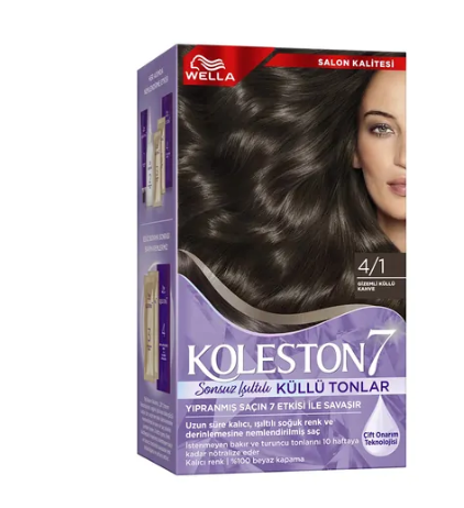 KOLESTONWELLA KOLESTON KİT BOYA-4/1 KÜLLÜ KAHVE