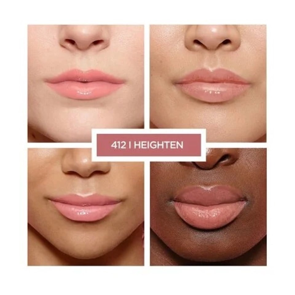 LOREAL PARIS BRILLIANT SIGNATURE PLUMP IN GLOSS 412 HEIGHTEN