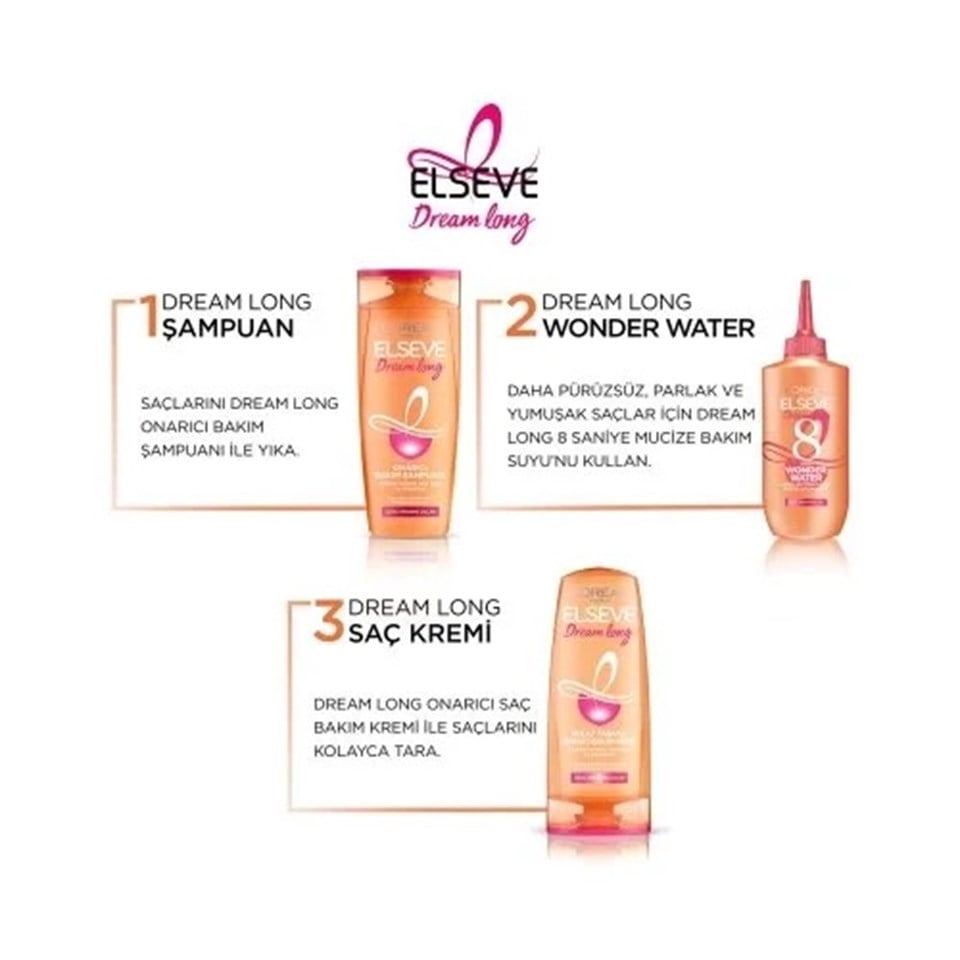LOREAL PARİS ELSEVE DREAM LONG WONDER WATER MUCİZEVİ BAKIM SUYU 200ML
